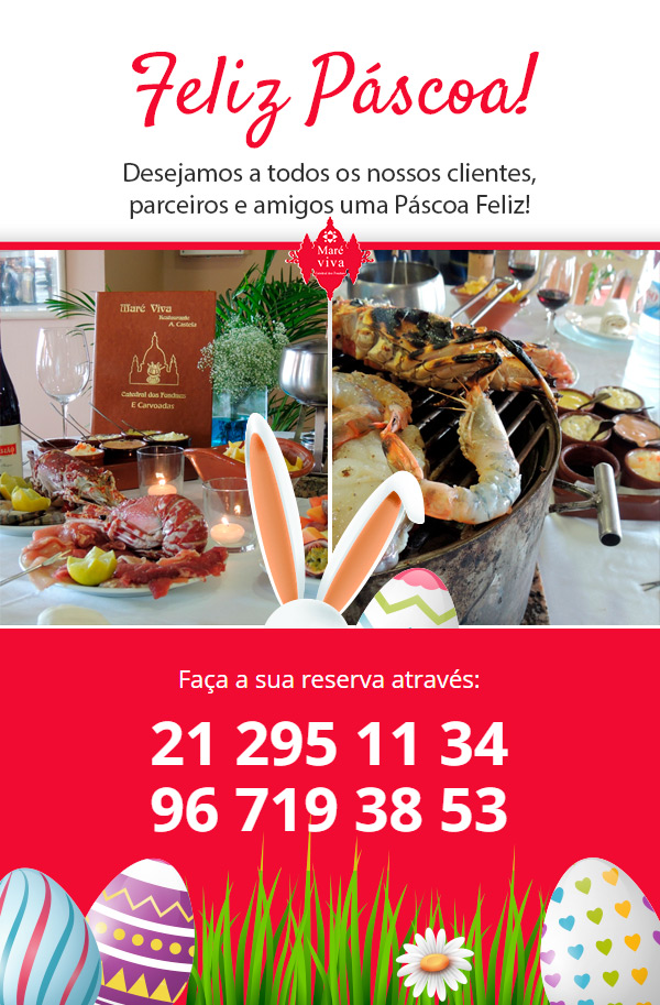 Restaurante Maré Viva - Páscoa!